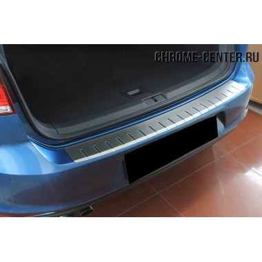 Накладка на задний бампер VW GOLF 7 (2012-) бренд – Alu-Frost (Польша) главное фото